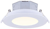 Canarm DL-4-9RR-WH-C Downlight, 120 V, LED Lamp, White
